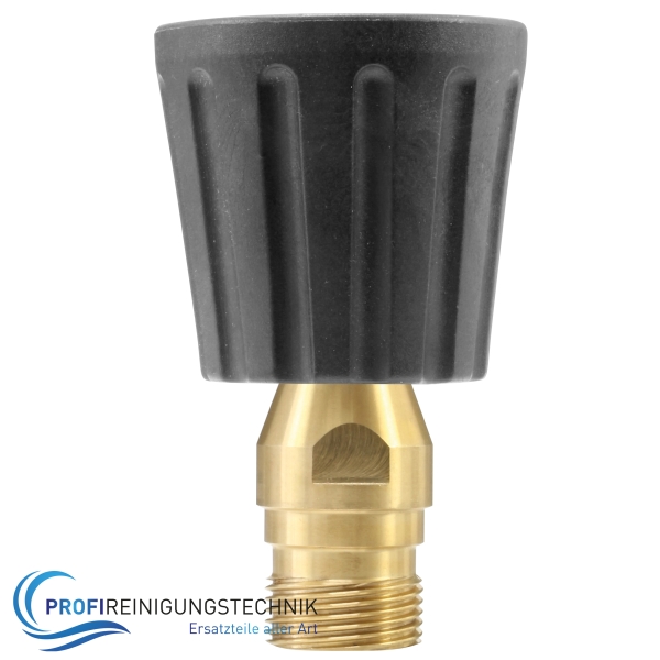 ST-247 Kupplungsadapter aus Messing / Drehbar / TR22 AG : M22 IG HV